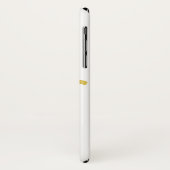 レトロな船乗りのタイプ グレー+イエロー Case-Mate iPhoneケース (裏面/左)
