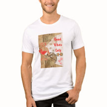 レトロな良い雰囲気だけ ヴィンテージ・ピンアップガールTシャツ