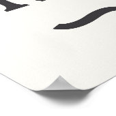 レトロな色のヴィンテージ車。 ポスター (角)