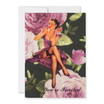 レトロな花のプリンセスシャワー  ブライズメイドパーティー