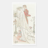 レトロな花嫁と新郎　昔風のウェディング (正面)