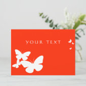 レトロな蝶 招待状 (スタンド正面)