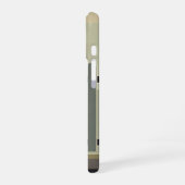 レトロな街のフェンス iPhone 16ケース (左側面)