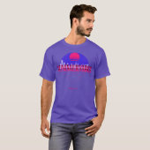 レトロな街の夏の気分 デザイン レトロ Tシャツ (正面フル)