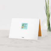 レトロな親へ　ハッピーメッセージカード カード (裏面)