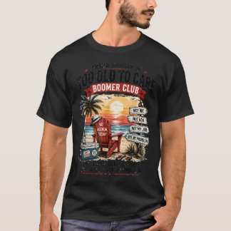レトロな誇り 太ってる場合じゃない世代の誇りベビーブーマー Tシャツ