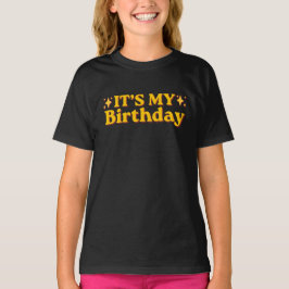 レトロな誕生日おめでとう Tシャツ