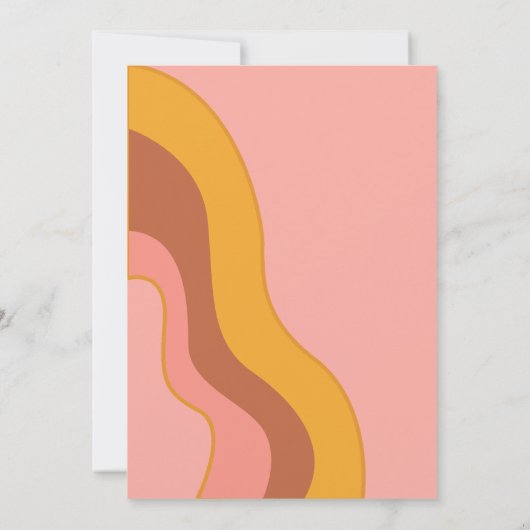 レトロな誕生日を楽しもうヴィンテージ 招待状 (裏面)