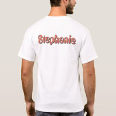 レトロな誕生日パーティーTシャツ Tシャツ (裏面)