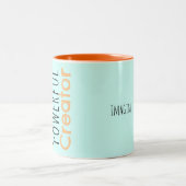 レトロな誤魔化マグ ツートーンマグカップ (中央)