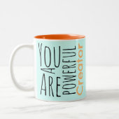 レトロな誤魔化マグ ツートーンマグカップ (左)