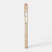 レトロな貝殻のデザイン iPhone 16ケース (左側面)