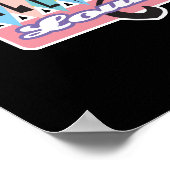 レトロな路地キャッツラウンジ看板 ポスター (角)