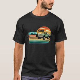 レトロな車クラシック Tシャツ