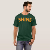 レトロな輝き一言 Tシャツ (正面フル)