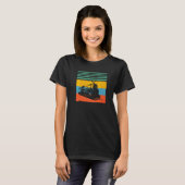 レトロな鉄道模型 Tシャツ (正面フル)