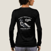 レトロな雰囲気だけ: ヴィンテージソウルの美学 トライブレンドTシャツ (背面)
