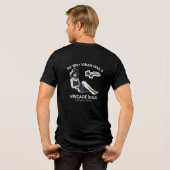 レトロな雰囲気だけ: ヴィンテージソウルの美学 トライブレンドTシャツ (裏面全面)