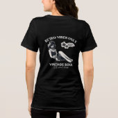 レトロな雰囲気だけ: ヴィンテージソウルの美学 トライブレンドTシャツ (裏面)