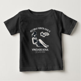 レトロな雰囲気だけ: ヴィンテージソウルの美学 ベビーTシャツ