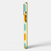 レトロな雰囲気のシームレスな幾何学模様 Case-Mate iPhoneケース (裏面 / 左)