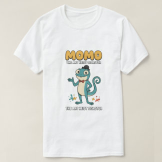 レトロな雰囲気の漫画風猫の美術館強盗Tシャツ | Retro Han Tシャツ