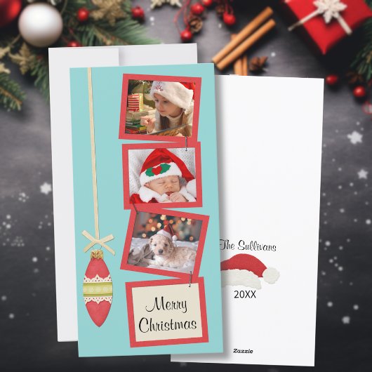 レトロな雰囲気の3枚の写真 シーズンカード