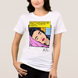 レトロな雰囲気漂うコミックアートが魅力のロンリーハワーズヴィンテージロマンス トライブレンドＴシャツ