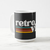 レトロな雰囲気 コーヒーマグカップ (正面左)