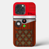 レトロな電話ケース Case-Mate iPhoneケース (裏面)