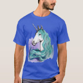レトロな馬の魔法 Tシャツ (正面)