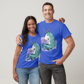 レトロな馬の魔法 Tシャツ (ユニセックス)