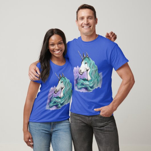 レトロな馬の魔法 Tシャツ (ユニセックス)