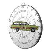 レトロな駅馬車 ダーツボード (正面右)