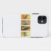 レトロな鳥のイラスト Case-Mate iPhoneケース (裏面(横))