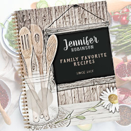 レトロな黒板、メイソンジャーとデイジー ノートブック