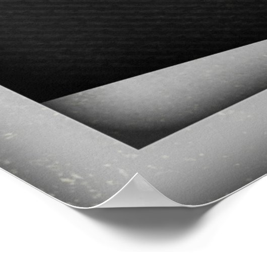 レトロな1920年代のアールデコスタイルのブラックエレガント ポスター (角)