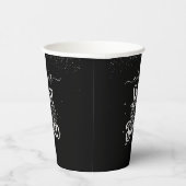 レトロな1970年代ラストディスコ 70年代バチェロレッテパーティー 紙コップ (右)