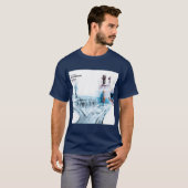 レトロな80年代のオルタナティブバンドのポスターの少年 Tシャツ (正面フル)
