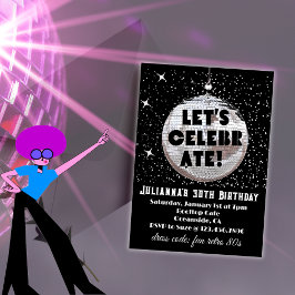 レトロな80年代の誕生日をお祝いしよう 招待状