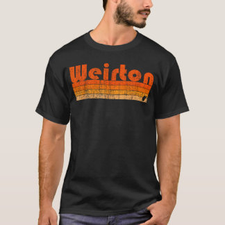 レトロな80年代スタイル Weirton WV フレンズ Tシャツ