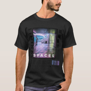 レトロな80年代 90年代 バックルームス Vaporwave リミナル・スペース Tシャツ