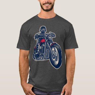 レトロな90年代のバイク Tシャツ