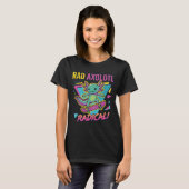 レトロな90年代風のウーパールーパー スケートボード Rad ネオン Tシャツ (正面フル)