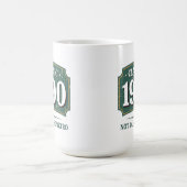 レトロな90年代 ヴィンテージ コーヒーマグカップ (中央)