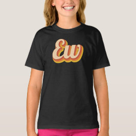 レトロな「エッ」 Tシャツ