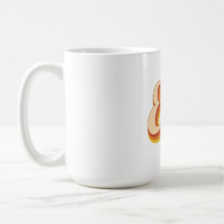 レトロな「エッw」 コーヒーマグカップ