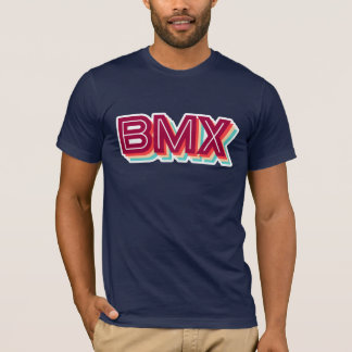レトロなBMXのタイポグラフィーテキストがクール Tシャツ