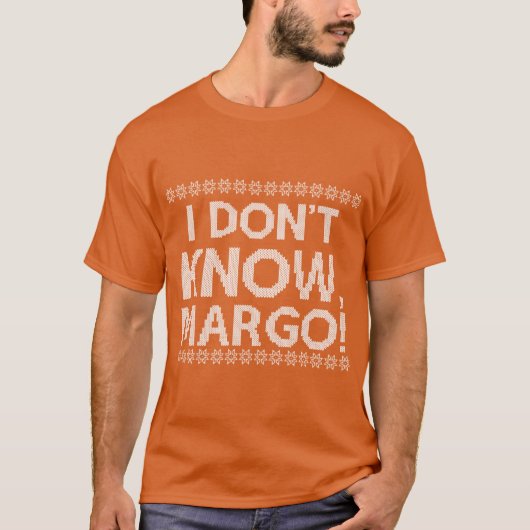 レトロなI dont KNOW9 Tシャツ (正面)