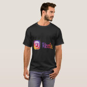 レトロなInstagramリール Tシャツ (正面フル)